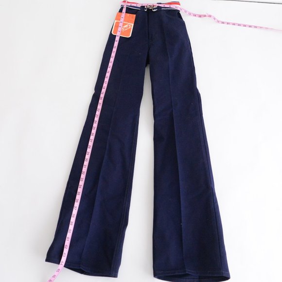 Vintage Great Western Garment Company 60's Dark Wash Straight Leg Jeans 27x34 - Picture 2 of 15